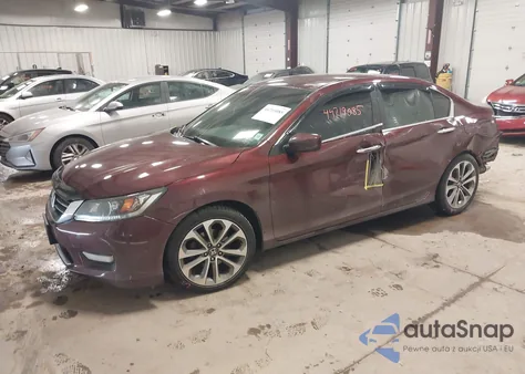 2013 Honda Accord Sport z USA, uszkodzony, nr VIN 1HGCR2F58DA067805